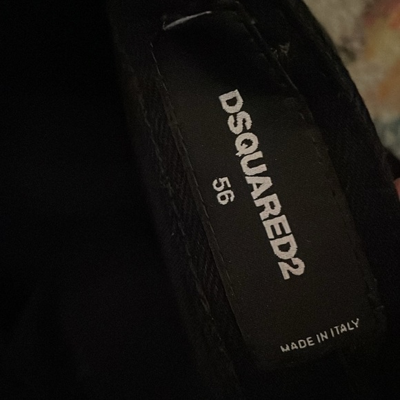 ❤️ Dsquared Black Cool Guy Jeans straight fit - Picture 6 of 8